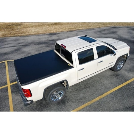 Junketing 6.5 ft. Bed Soft Tri Fold Tonneau Cover for 2009-2014 Ford F150 JU3649362